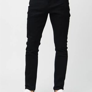 Men's Classic Black Skinny Jeans